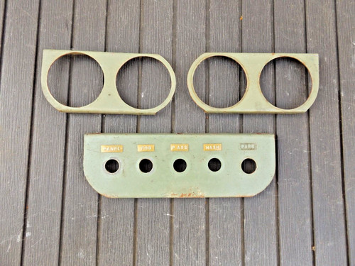 Vintage switch gauge panels - vintage,