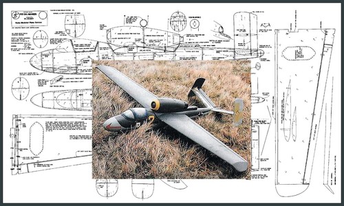 Model airplane plans - model,