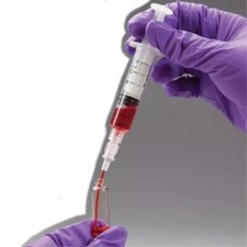 UK SELLER | 10X Sterile FILTER Straw NEEDLE Plastic 1¾” Braun Syringe 5-Micron