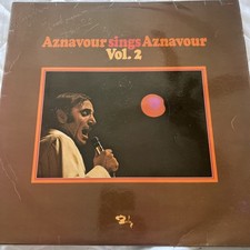 Aznavour  LP Record, Owned By Ronnie and Reggie Kray From lifelong pal Laurie