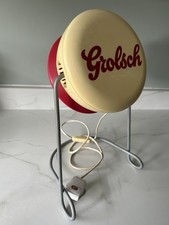 Vintage Grolsch Beer Swing Top Bottle Top Table Lamp Light Man Cave Breweriana