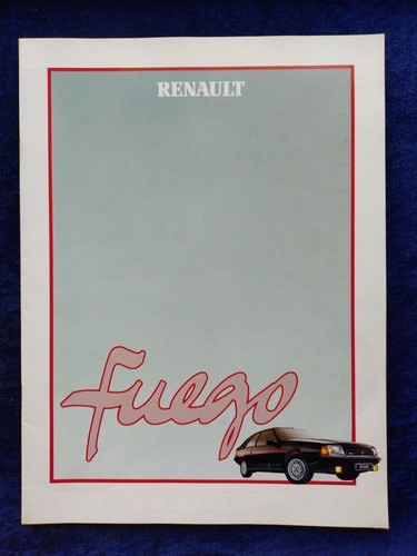 1985 renault fuego gts gtx - fuego,
