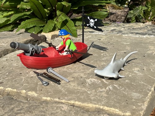 Playmobil rowing boat treasure - playmobil,