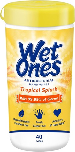 Wet ones antibacterial - ones,
