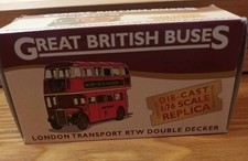 Atlas Great British Buses London Transport RTW DOUBLE Decker
