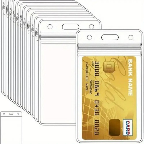 Clear waterproof card sleeve - card,
