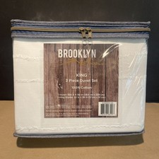 Brooklyn Loom Duvet Set 100%