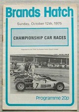BRANDS HATCH 12 Oct 1975 TEAC