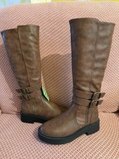 Blowfish Malibu Vox Knee High Boots Tobacco Local Sheriff Size 6 NEW
