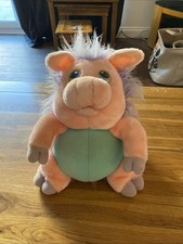 Hasbro Disney the Wuzzles Piggypine 1986 Vintage Plush Soft Toy