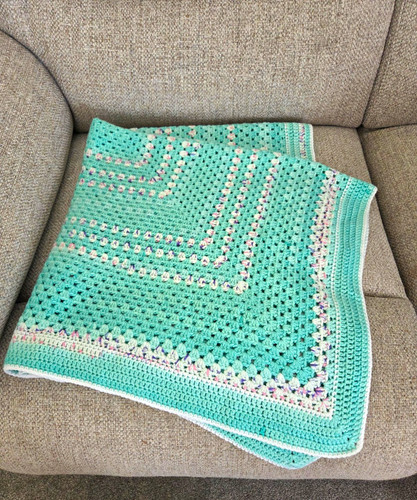 Handmade large square - handmade, crochet