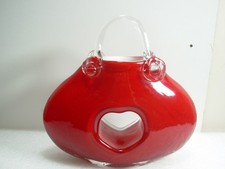 Art glass vase the form - in, of
