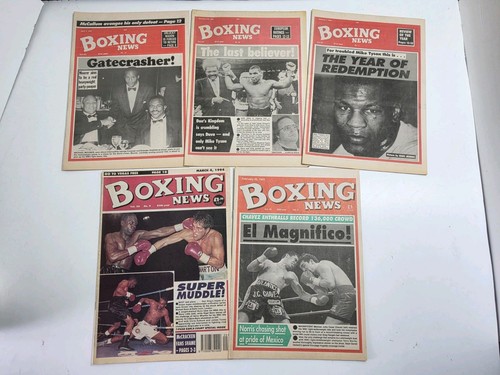 Boxing news magazine 1990 - boxing,