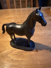 Antique Bronze Horse Sculpture