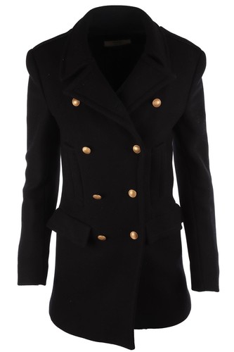 Prada navy wool coat - prada, uk