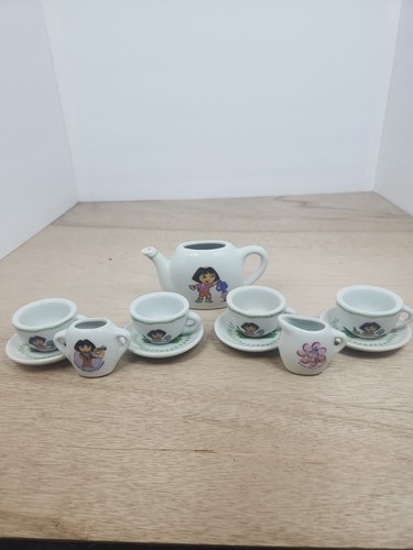 Childrens porcelain tea set - childrens,