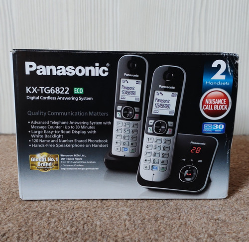 Panasonic tg6822eb digital - kx-tg6822eb,