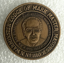 English masonic token - masonic,