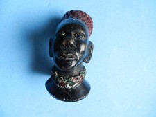 SMALL AFRICAN TERRACOTTA BUST