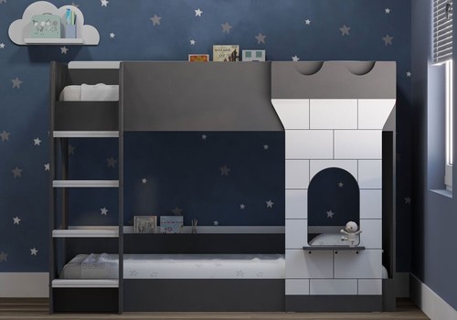 Camelot castle solid - solid, bunk