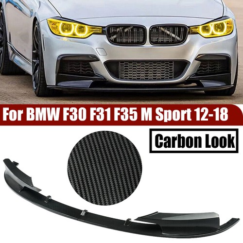 Carbon look front - bumper, lip