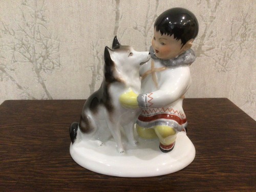 Lomonosov porcelain figure - lomonosov,