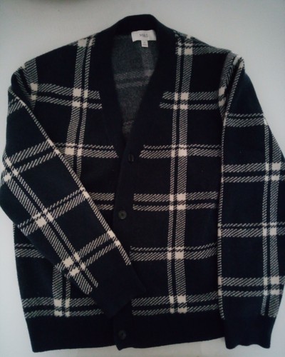 Wool cardigan large - &,