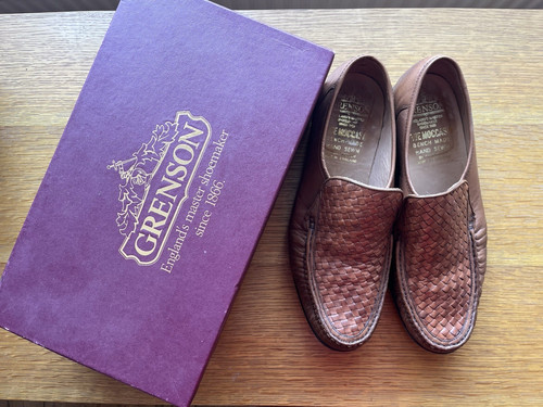 Grenson lisbon woven leather - woven,