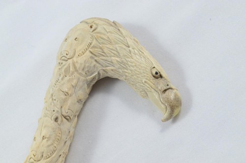 Hand carved intricate bald - hand,