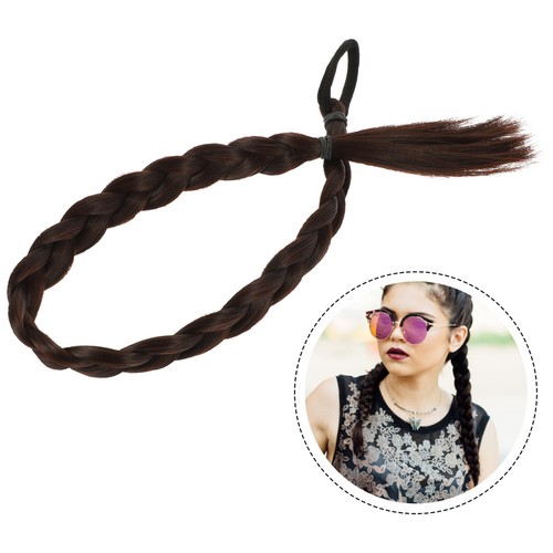 Synthetic long straight hair - synthetic,