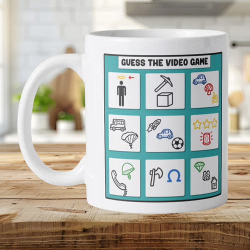 Guess the quiz - guess, mug