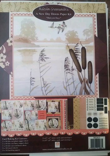 Card making kit - card,