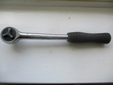 Vintage Ratchet Driver - 1/2" Drive - 250mm long - reversible - chrome vanadium
