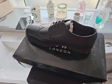 Burton Black Leather Brogue