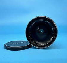 Minolta Auto W.Rokkor HG 35mm f/2.8 Manual Wide Angle MD Camera Lens