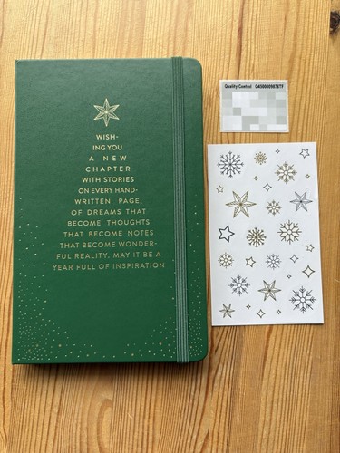 New unused moleskine - new,