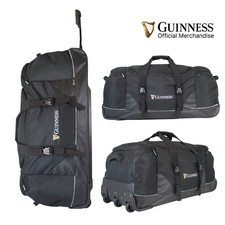 Guinness large wheeled holdall - guinness,