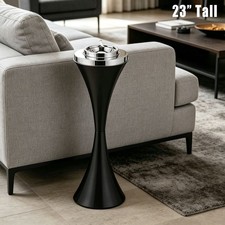 Floor Standing Ash Tray w/ Lid