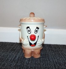 Vintage Ceramic Dusty Bin