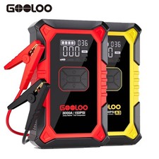 GOOLOO A3 Jump Starter with Air Compressor,3000A Portable Car Battery Booster UK