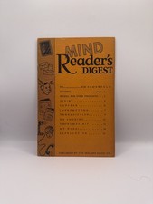 Mind Reader's Digest by Bob Somerfield (Out of print mentalism booklet)