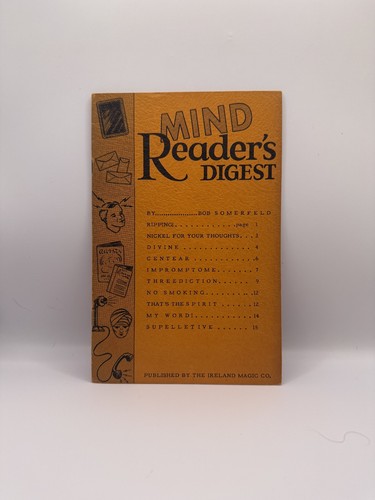 Mind reader digest bob - reader's,