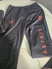 Castore rangers boys tracksuit hoodie jumper