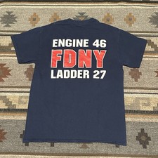 FDNY T-Shirt Size Medium Blue