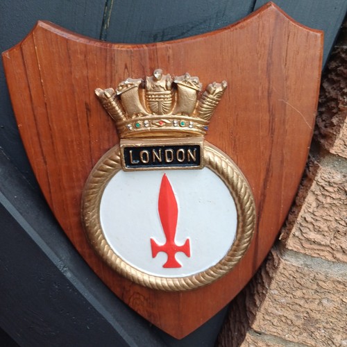 Hms london hand - hand, painted
