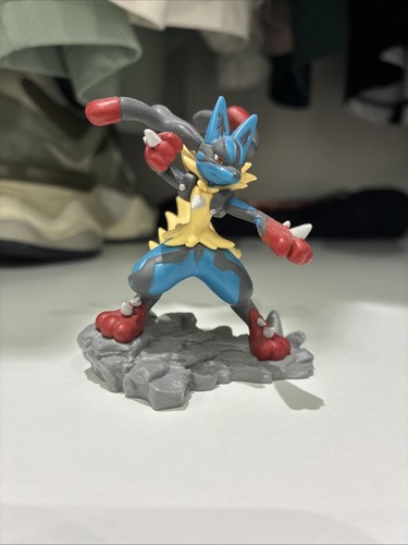 Lucario figure from pokemon - lucario,