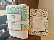 Disney Pottery Barn Princess pillowcase Star+ Beach holiday sham girl Dot SET /