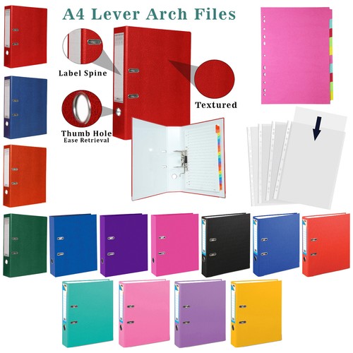 Colour set lever arch - set,