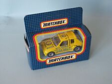 Matchbox Peugeot 205 Turbo Yellow Body RARE Toy Model Rally Car 70mm Boxed c