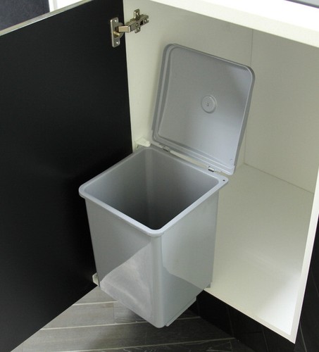 Swing out kitchen waste bin - waste,